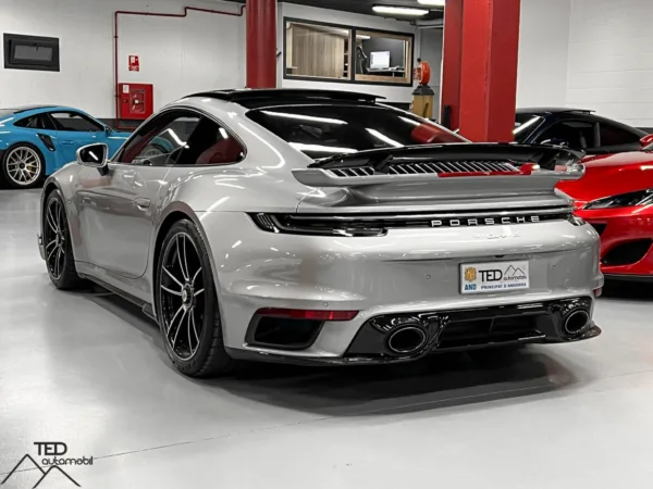 Porsche 911 992 Turbo S 650cv Aerokit Lift Gris Plata 08