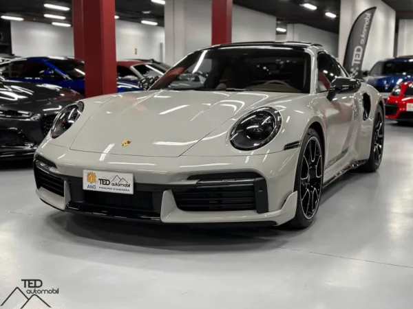 Porsche 911 992 Turbo S 650cv Aerokit Lift Gris Principale