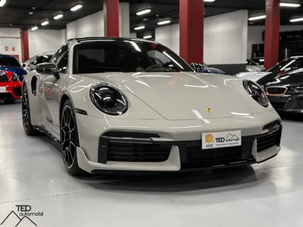 Porsche 911 992 Turbo S 650cv Aerokit Lift Gris 03