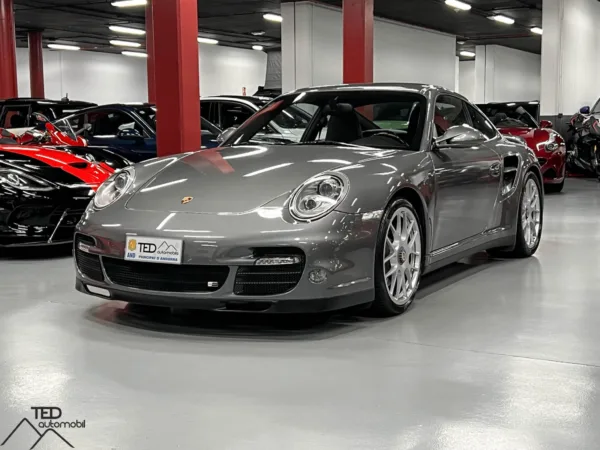 Porsche 911 997 Turbo PDK 500cv Gris Principale