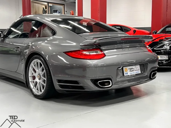 Porsche 911 997 Turbo PDK 500cv Gris 10