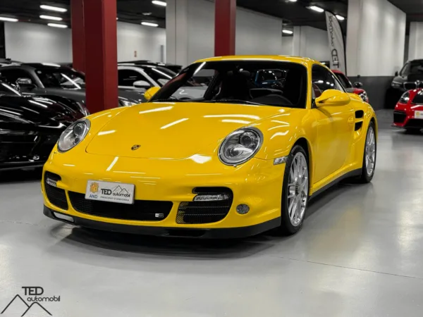 Porsche 911 997 Turbo PDK 500cv Groc Principale