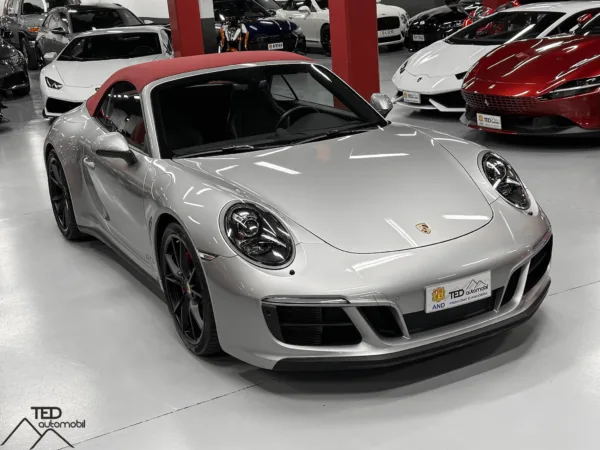 Porsche 911 Carrera 4 GTS 991 2 Cabriolet 450cv Gris Plata 04