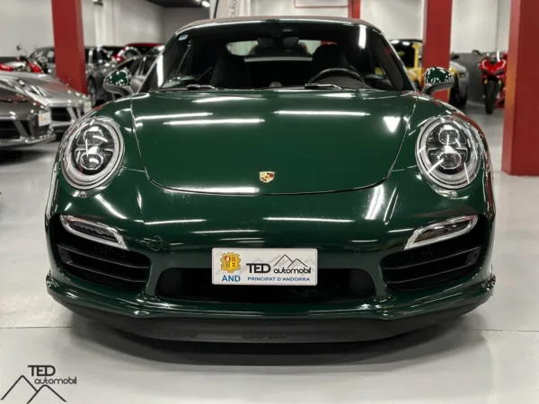 Porsche 911 Turbo 520cv Cabriolet British Racing Green 991 02