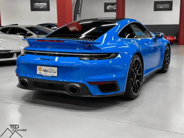 Porsche 911 Turbo S 992 650cv Semi Nou Blau 06