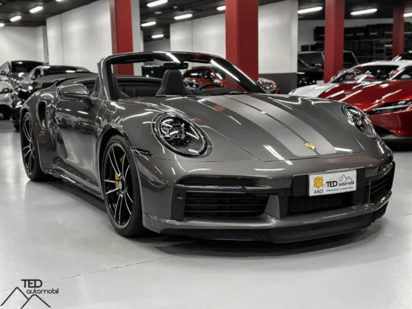 Porsche 911 Turbo S 992 650cv Semi Nou Cabriolet Gris 03