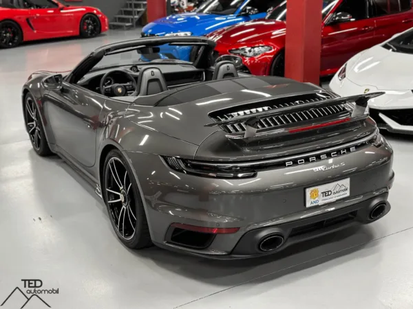 Porsche 911 Turbo S 992 650cv Semi Nou Cabriolet Gris 11