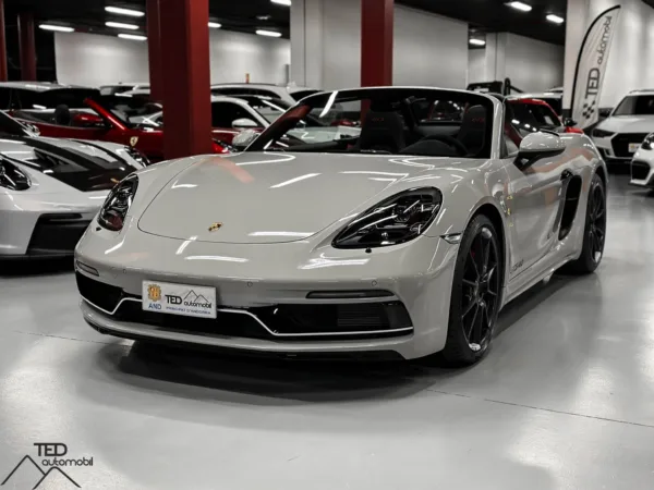 Porsche Boxster 718 GTS 4 0 400cv PDK Gris Principale