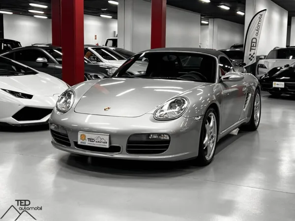 Porsche Boxster S 280cv Gris Plata Principale