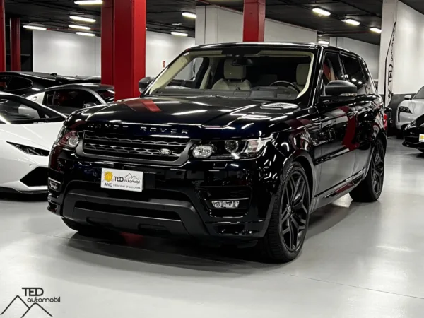 Land Rover Range Rover Sport SDV8 Blau Negre Principale