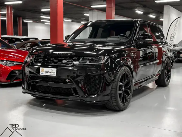 Land Rover Range Rover Sport SVR 575cv Negre n02 Principale