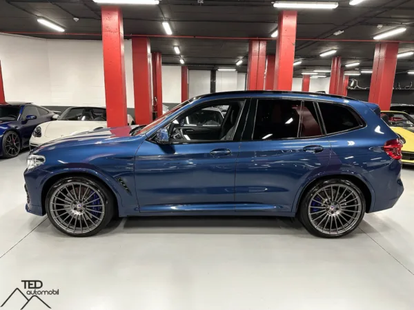 BMW Alpina XD3 388cv Blau 11