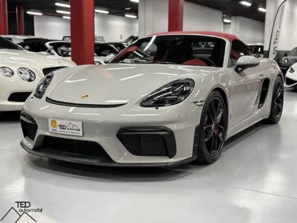 Porsche 718 Boxster Spyder Cabriolet 420cv Principale