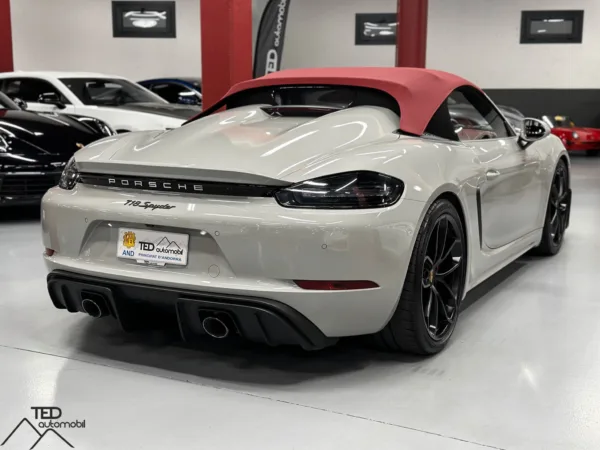 Porsche 718 Boxster Spyder Cabriolet 420cv 08