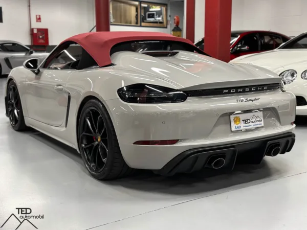 Porsche 718 Boxster Spyder Cabriolet 420cv 10