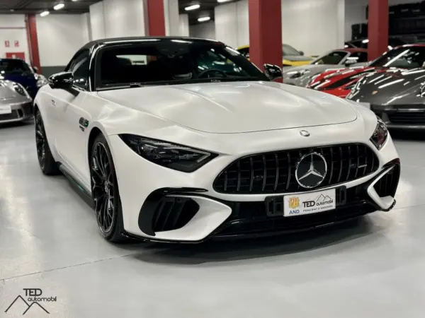 Mercedes AMG SL 63 4 Matic 585 cv Blanc 03