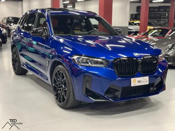 BMW X3 M Competition 510cv Blau 2022 03