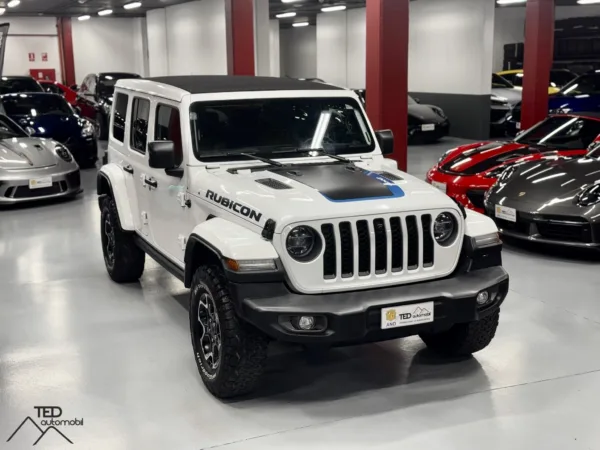 Jeep Wrangler Rubicon JLU Hibrid 380cv Blanc 03