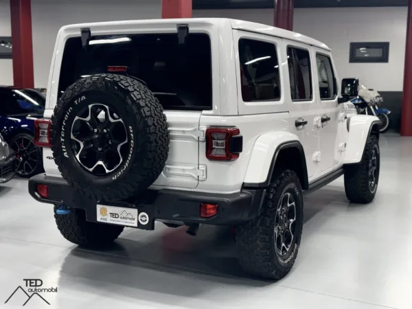 Jeep Wrangler Rubicon JLU Hibrid 380cv Blanc 05