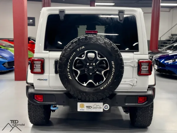 Jeep Wrangler Rubicon JLU Hibrid 380cv Blanc 06