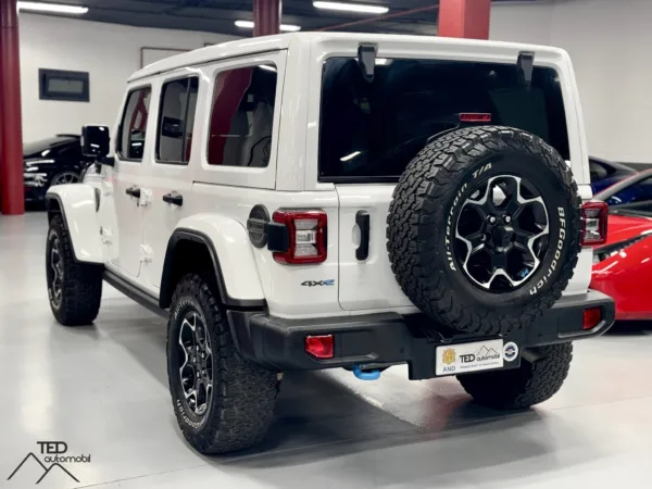 Jeep Wrangler Rubicon JLU Hibrid 380cv Blanc 07