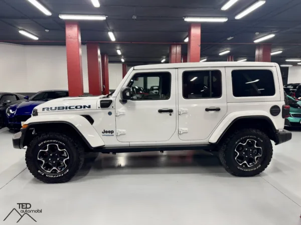 Jeep Wrangler Rubicon JLU Hibrid 380cv Blanc 08