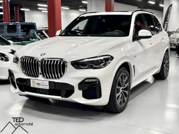 BMW X5 30 D BLANC PRINCI
