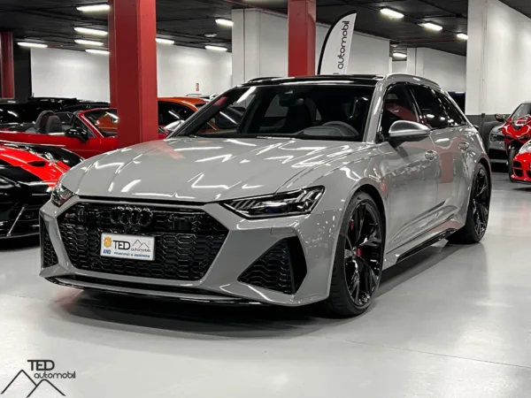 Audi RS6 Quattro 600cv gris 2020 Principale