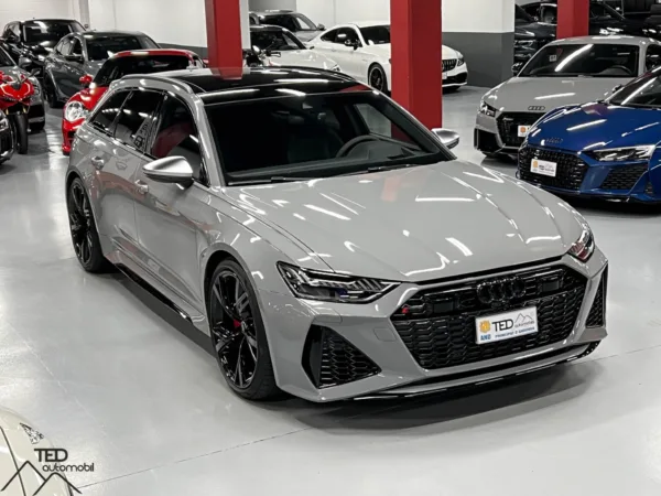 Audi RS6 Quattro 600cv gris 2020 03