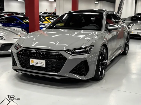 Audi RS6 Quattro 600cv gris 2022 Principale