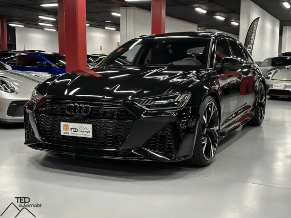 Audi RS6 Quattro 600cv negre 2021 Principale