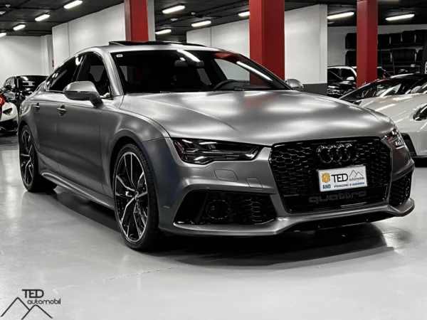 Audi RS7 Performance 605cv gris mate 03