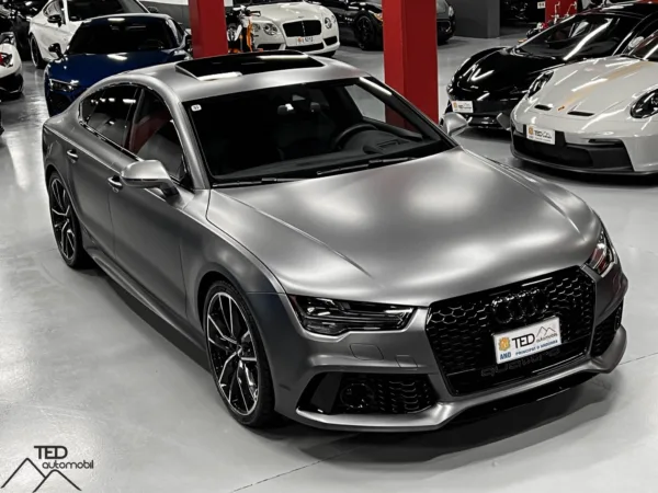 Audi RS7 Performance 605cv gris mate 04