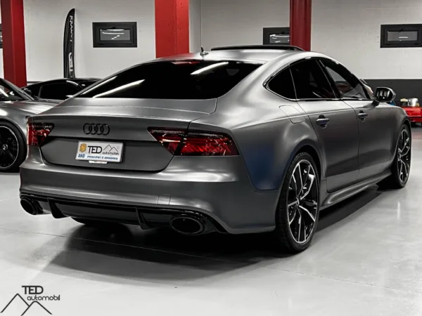 Audi RS7 Performance 605cv gris mate 08