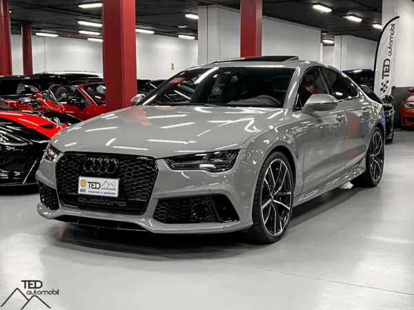 Audi RS7 Performance 605cv gris Principale