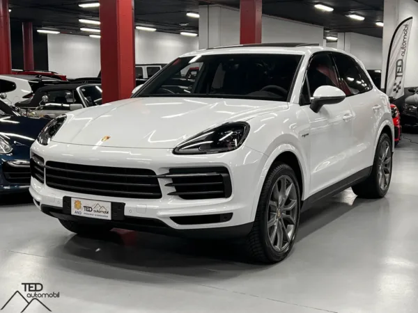 Porsche Cayenne E Hybrid 462cv Blanc Principale