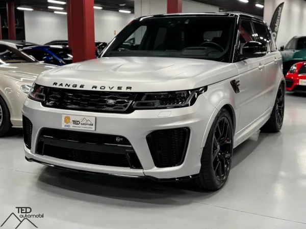 Land Rover Range Rover Sport SVR 575cv Gris Plata Mate Principale