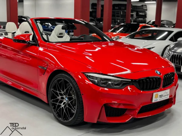 BMW M4 Competition Cabriolet DKG 450cv Ferrari Red 04