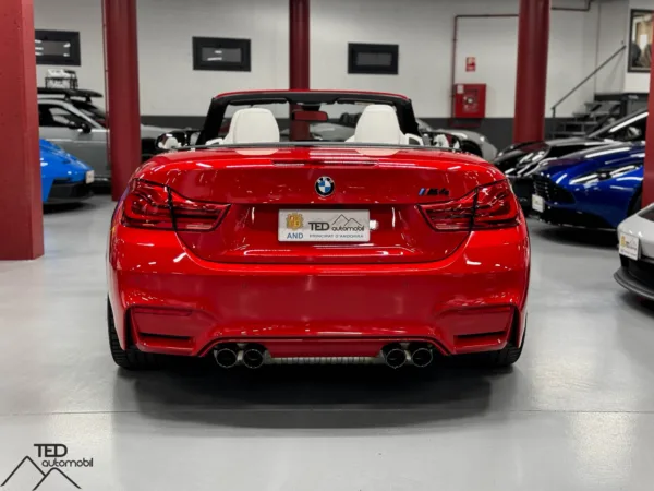 BMW M4 Competition Cabriolet DKG 450cv Ferrari Red 06