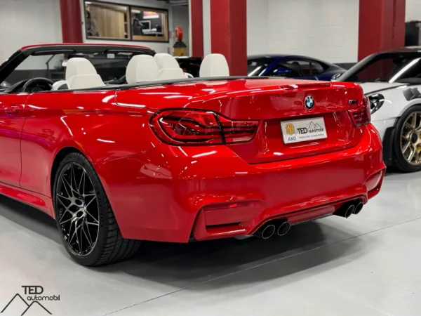 BMW M4 Competition Cabriolet DKG 450cv Ferrari Red 08