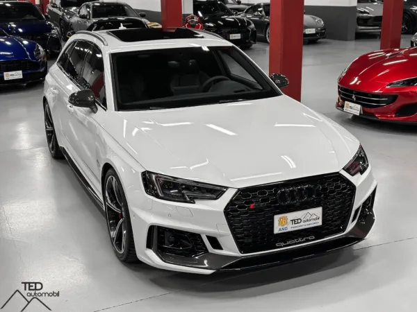 Audi RS4 B9 2 9 V6 Bi Turbo 450cv Quattro Blanc 03