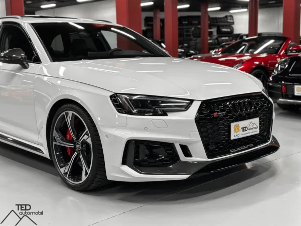 Audi RS4 B9 2 9 V6 Bi Turbo 450cv Quattro Blanc 04