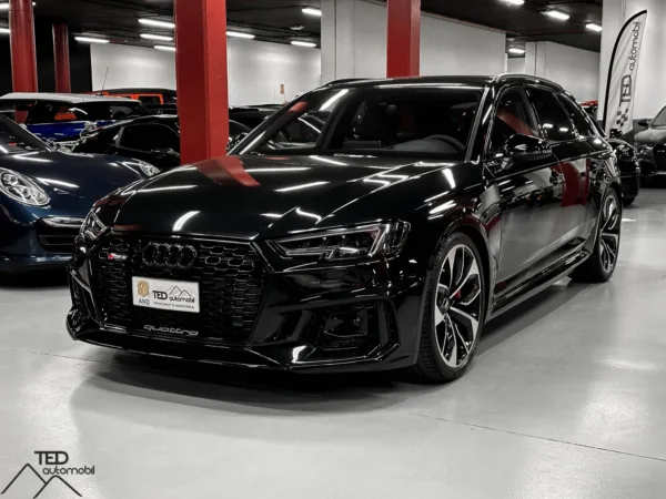 Audi RS4 B9 2 9 V6 Bi Turbo 450cv Quattro Negre Principale